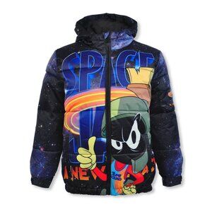 Members Only Youth Space Jams Tune Squad Puffer Jacket Sz 4T